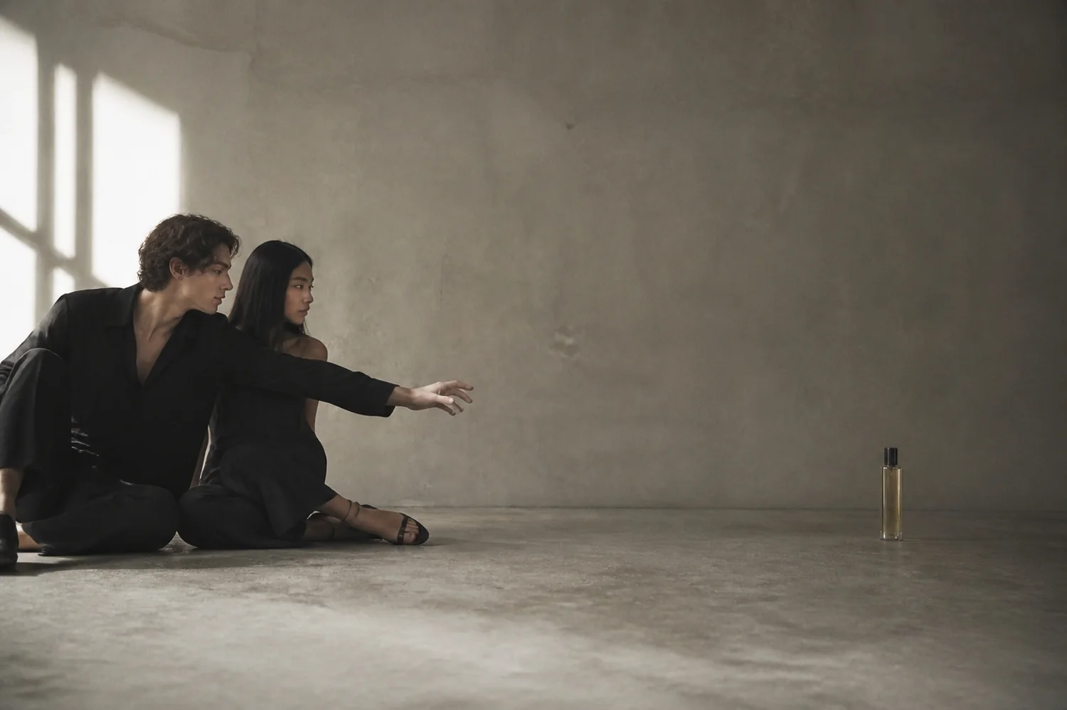 light falling across a quiet room