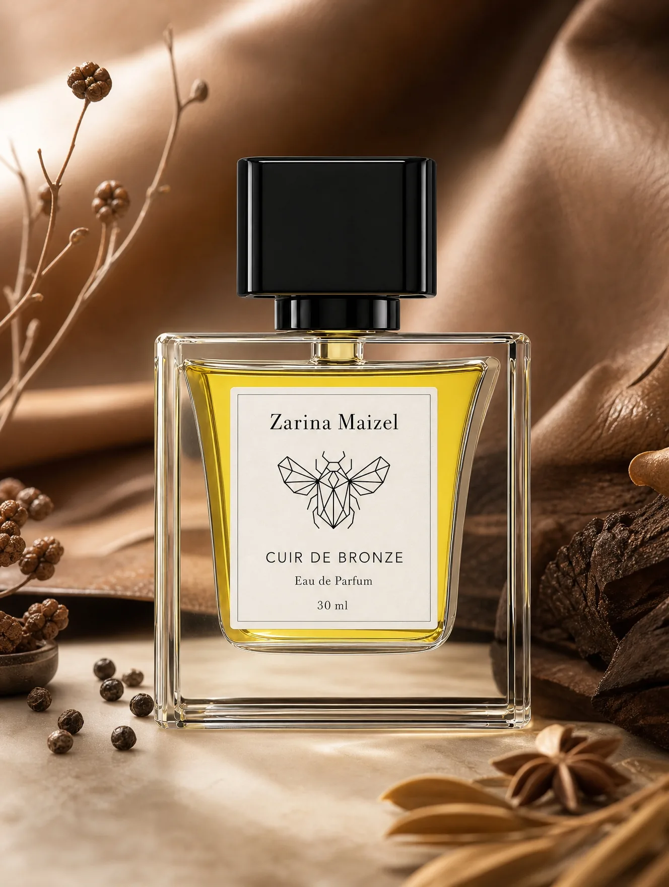 Zarina Maizel CUIR DE BRONZE — Eau de Parfum 30 ml